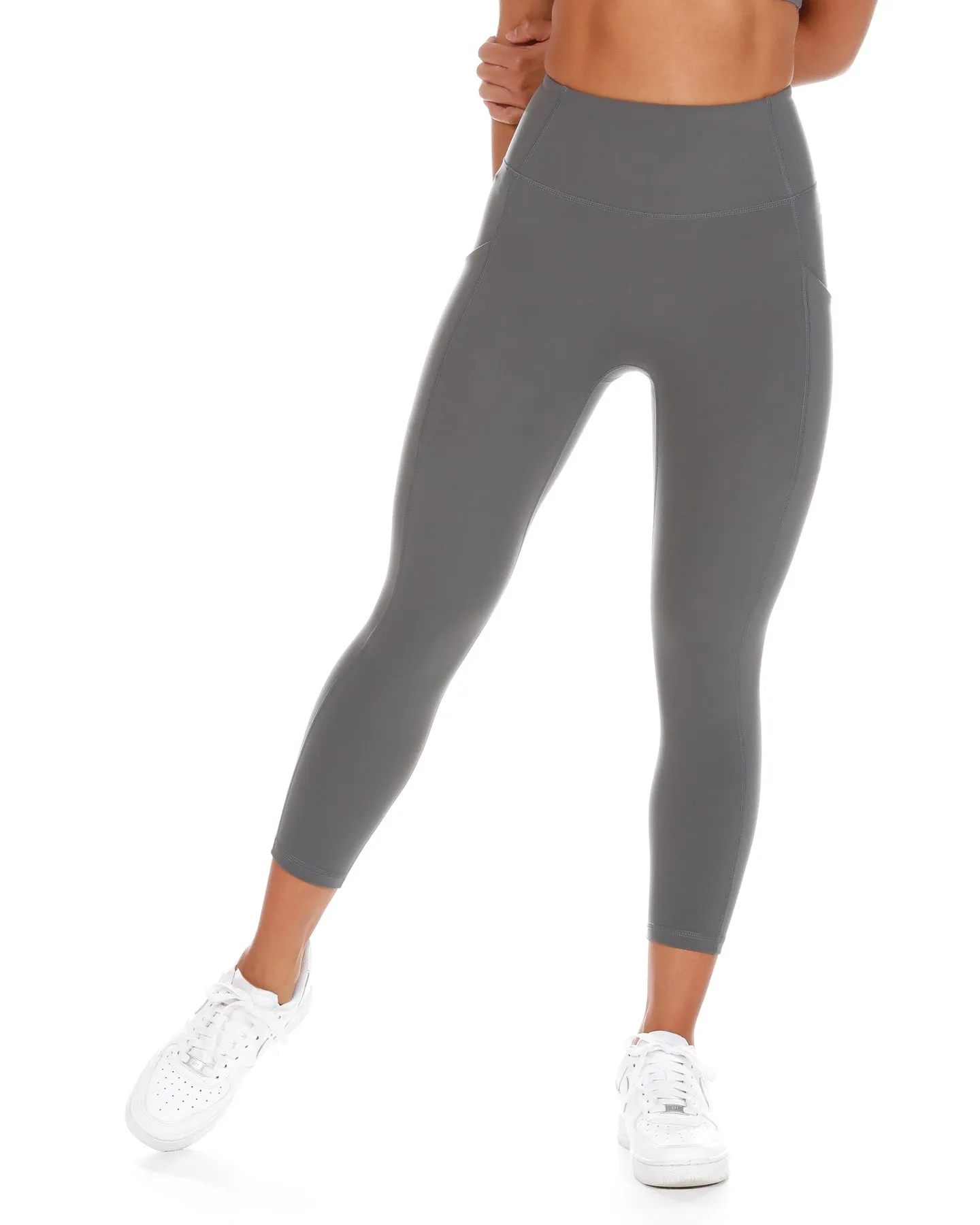 7/8 Aura Ascend Leggings - Cloud Grey