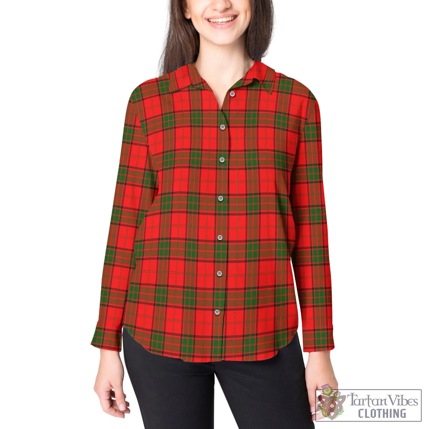 Adair Tartan Women's Casual Shirt