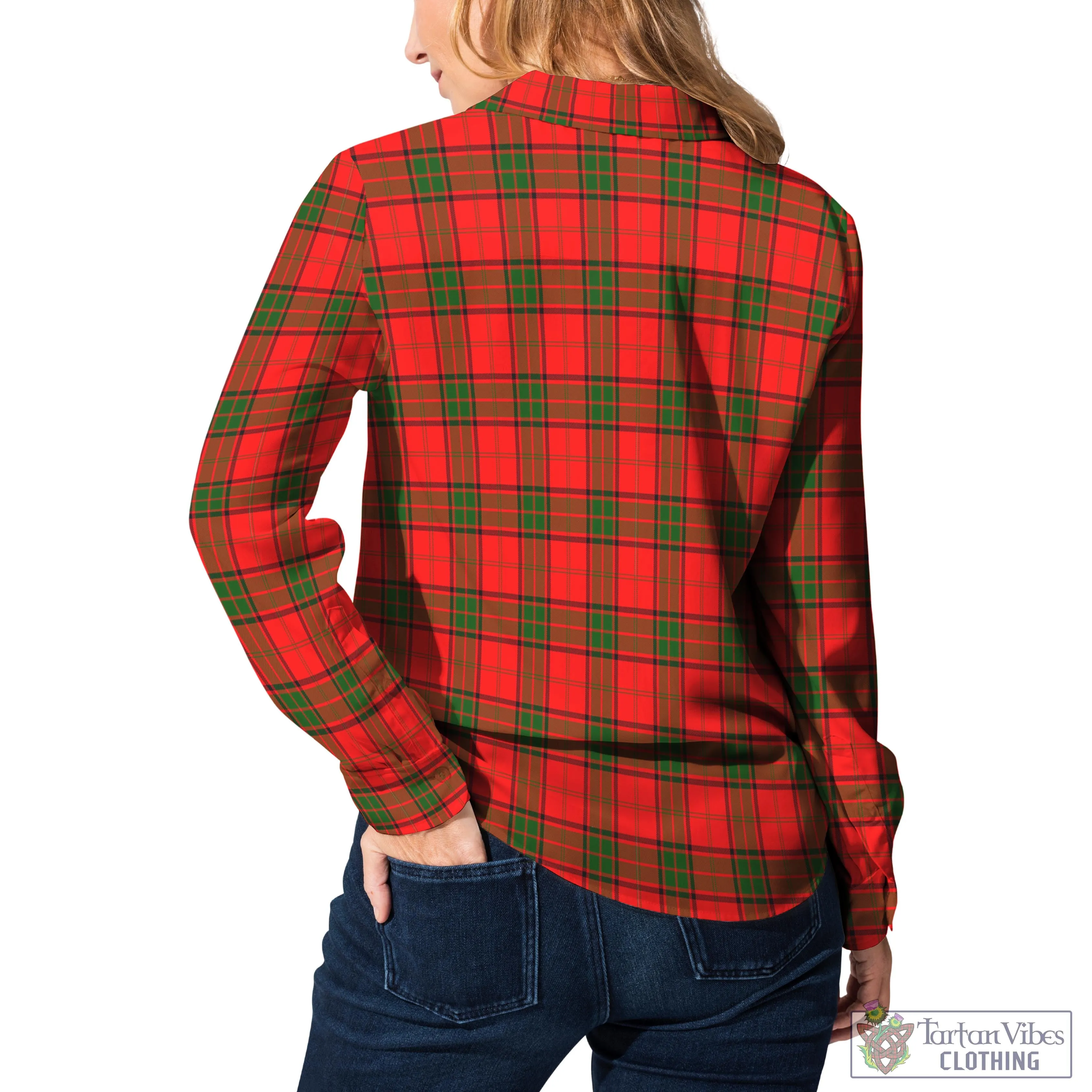 Adair Tartan Women's Casual Shirt