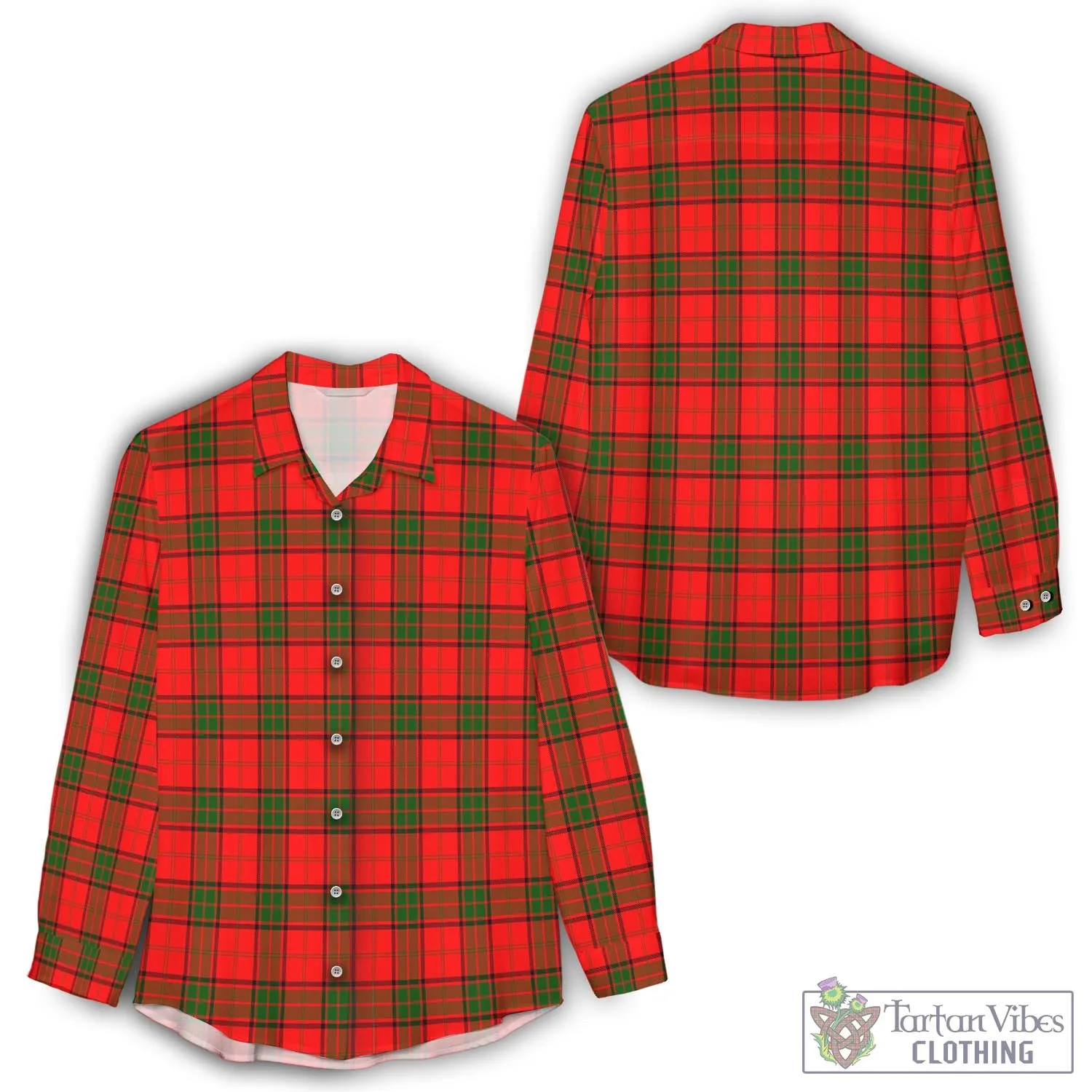 Adair Tartan Women's Casual Shirt