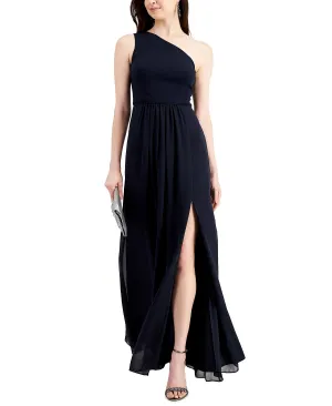 Adrianna Papell One Shoulder Chiffon Dress