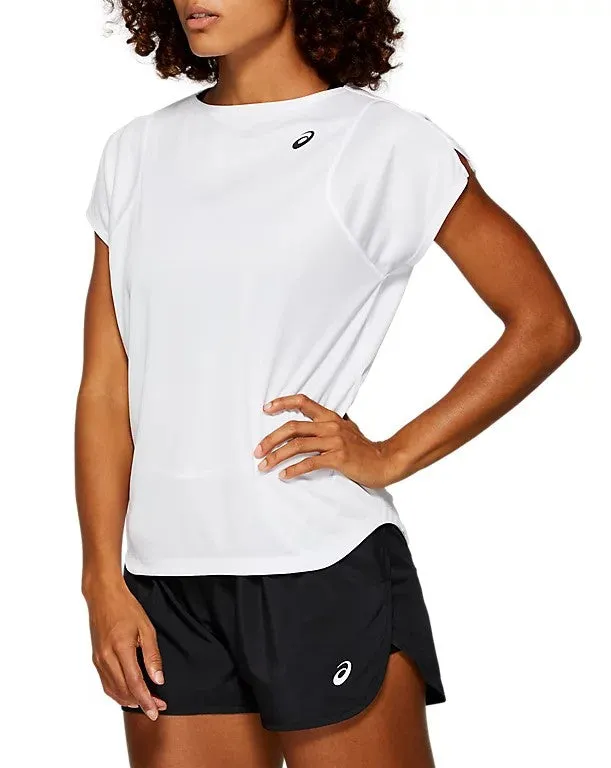 Asics Practice Short Sleeve Women's Top White 2042A086