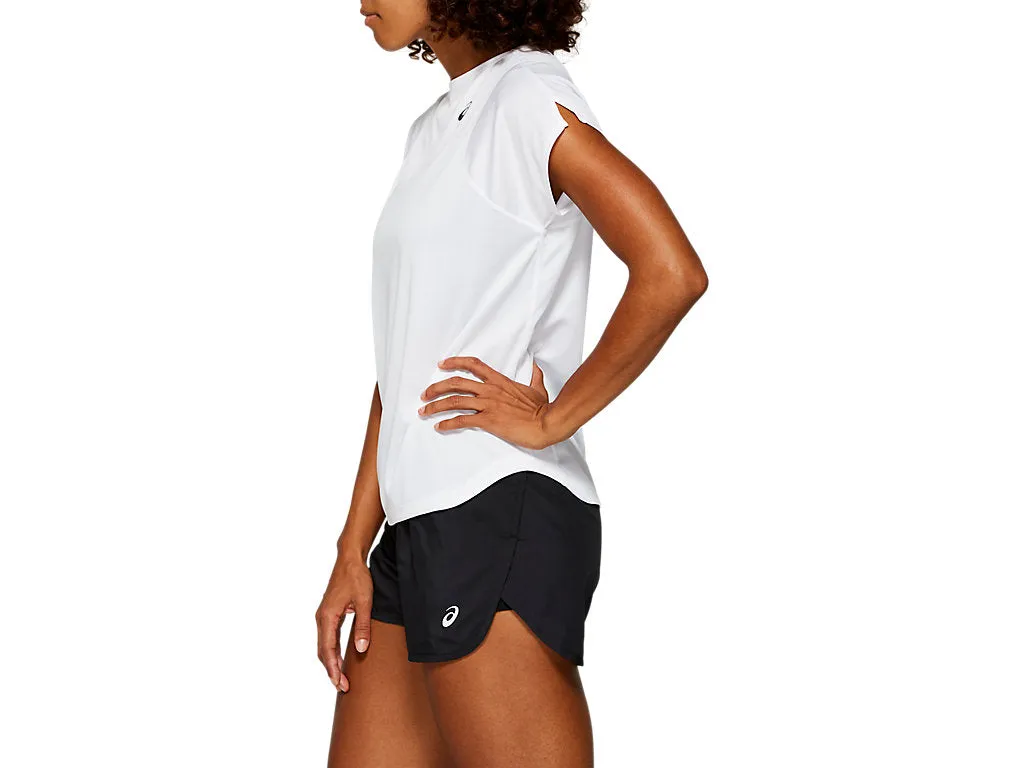 Asics Practice Short Sleeve Women's Top White 2042A086