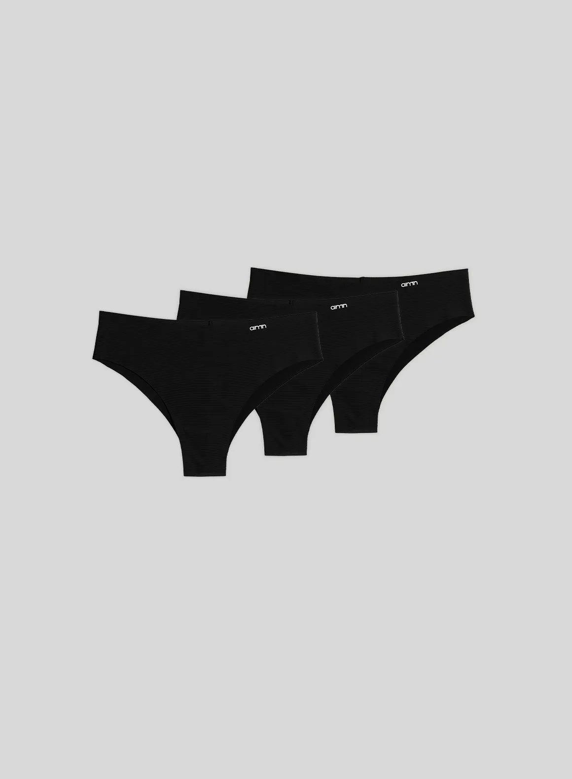 Black Invisible Brief 3-pack