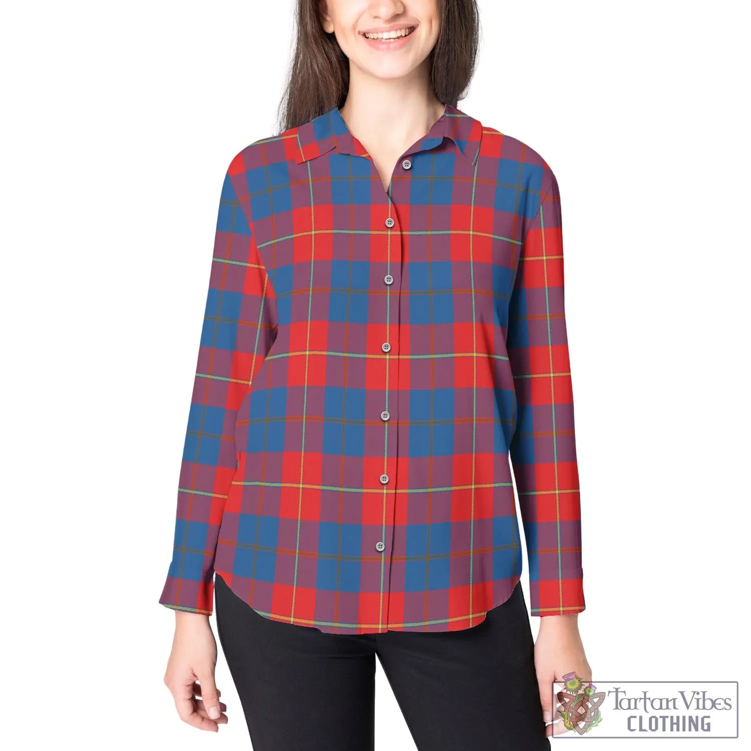 Blane Tartan Women's Casual Shirt