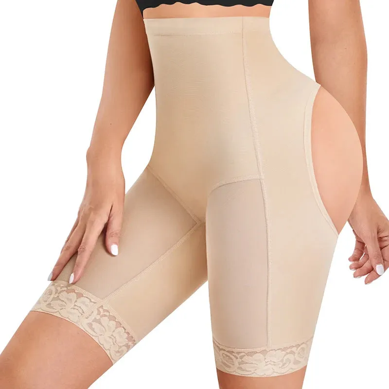 Body Shaping Butt-lift Underwear Hollow Design Shaping Waist