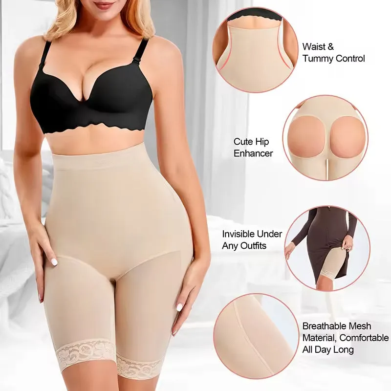 Body Shaping Butt-lift Underwear Hollow Design Shaping Waist