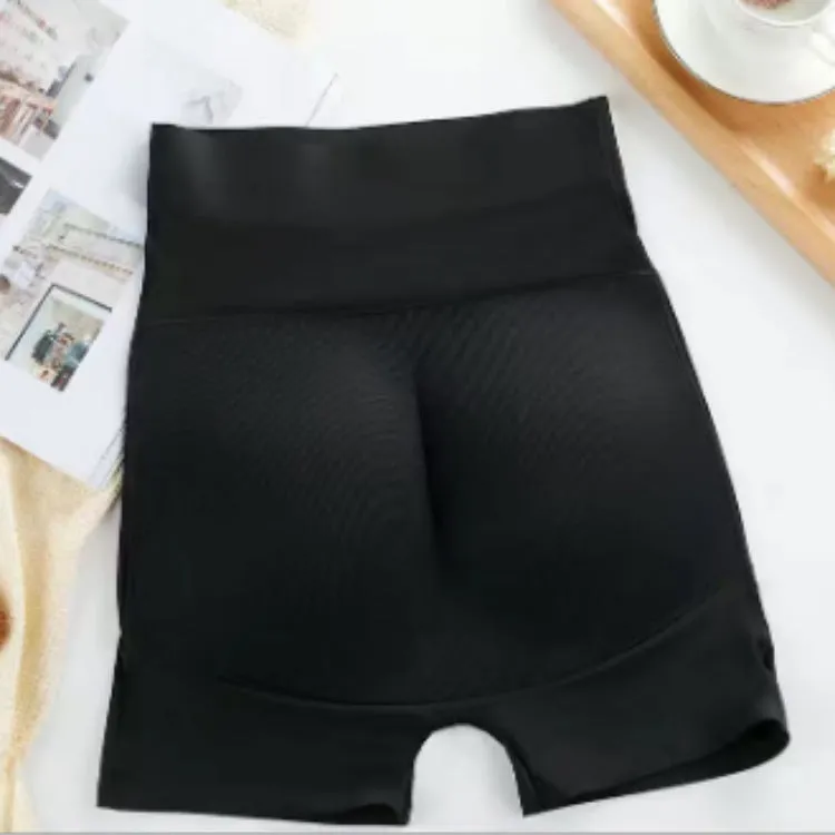 Breathable seamless fake butt ladies panties