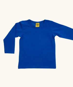 Duns Long Sleeve Top - Brilliant Blue