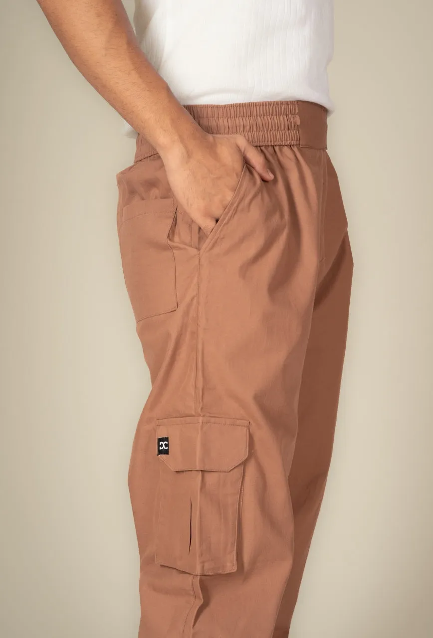 Earth Brown Cargo Baggy Pant - Unisex Comfy Pant