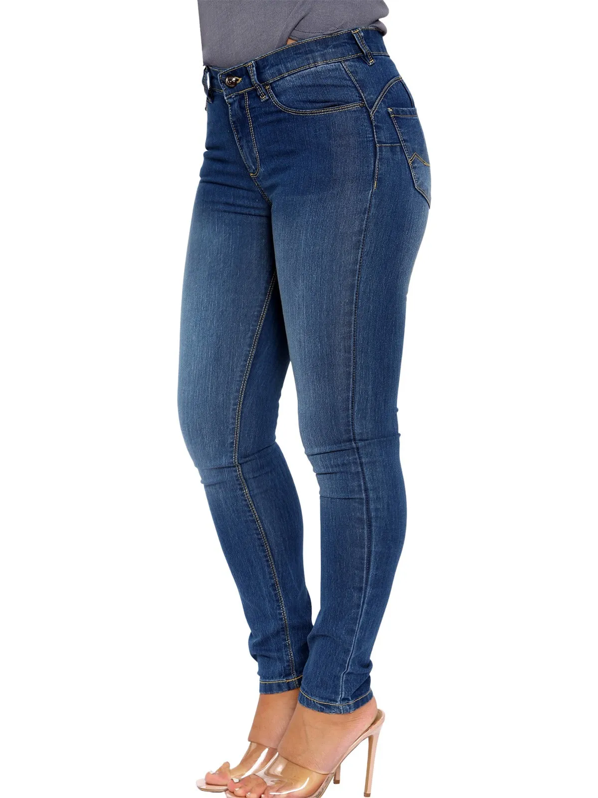 Enzo | Ladies Skinny Stretch Jeans