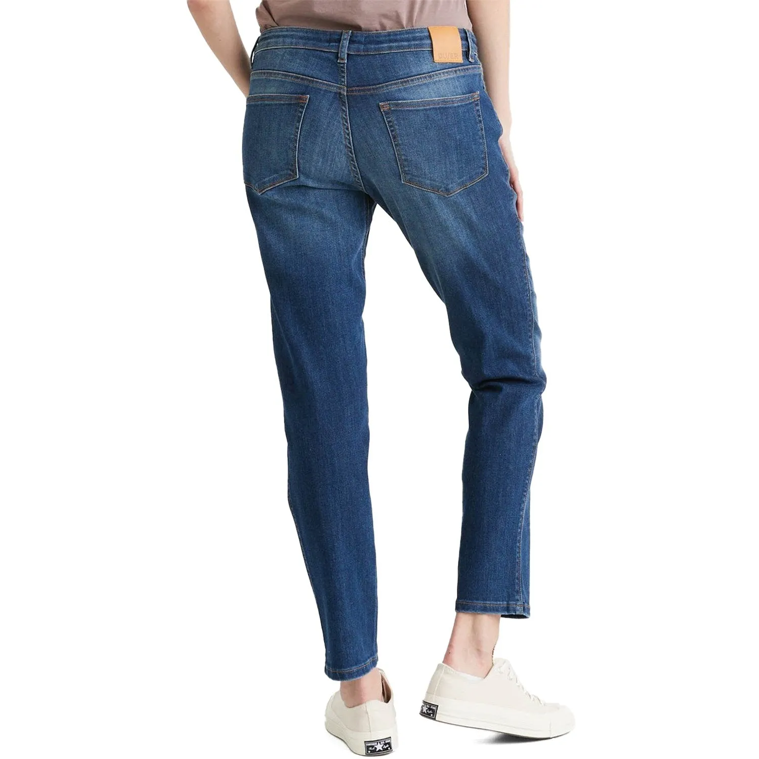 Jeans DU/ER Girlfriend Performance Denim, blue