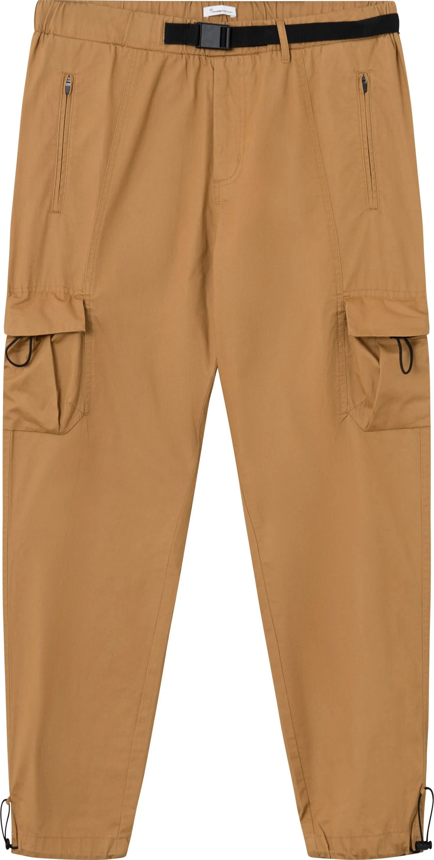 Knowledge Cotton Apparel Men&#x27;s Birch Hybrid Twill Belt Cargo Pants Brown Sugar | Buy Knowledge Cotton Apparel Men&#x27;s Birch Hybrid Twill Belt Cargo Pants Brown Sugar here | Outnorth