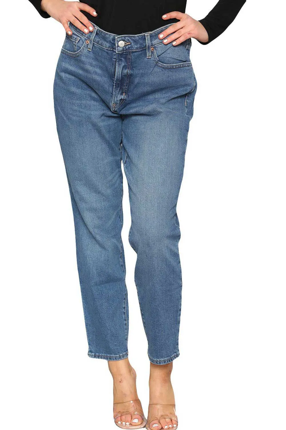 Ladies Slim Fit Denim Jeans