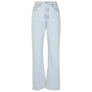 Levi's Ribcage Straight Ankle Jeans, Light Blue