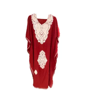 Mia embroidered Cotton Kaftan