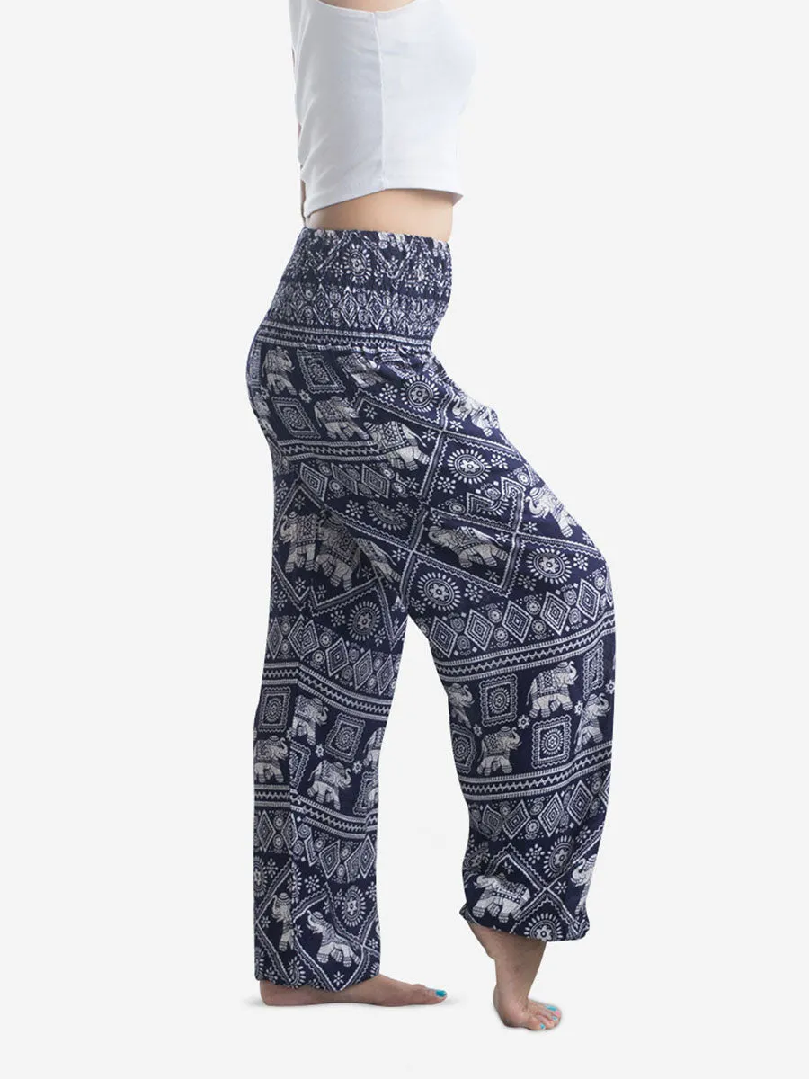 Navy Blue Elephant Pants