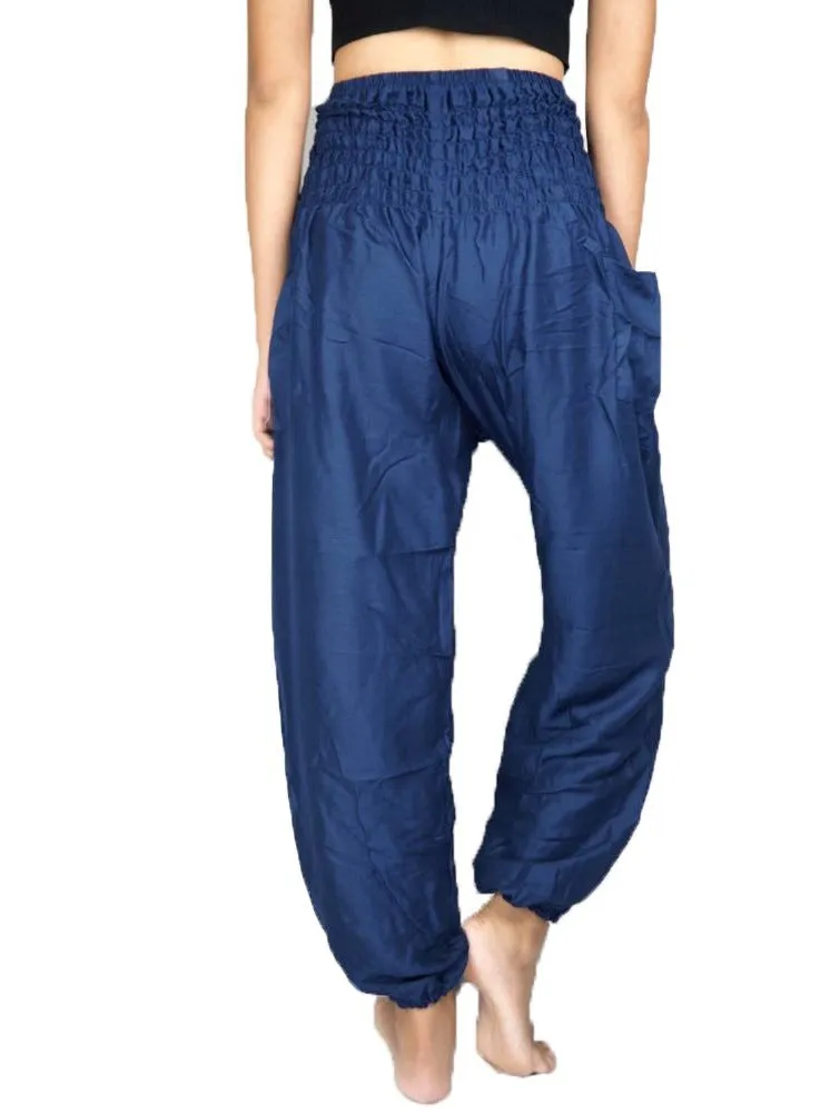 Navy Harem Pants