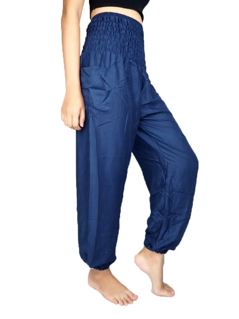 Navy Harem Pants