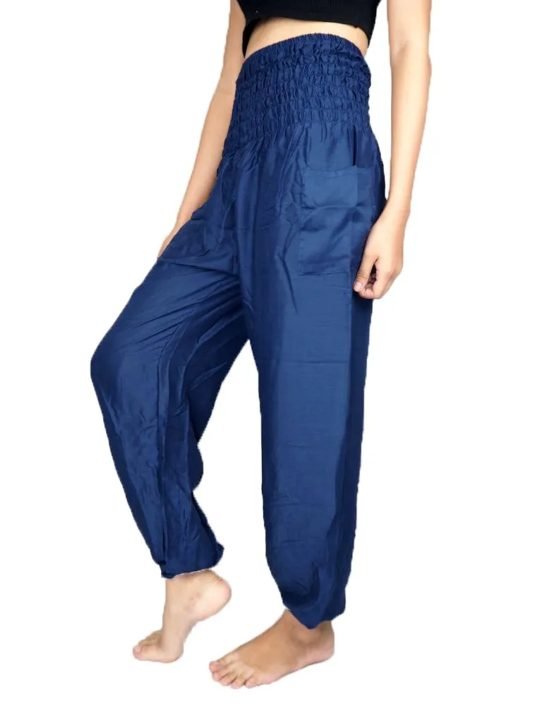 Navy Harem Pants