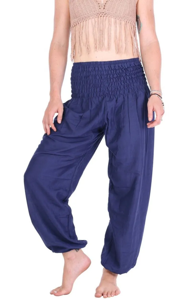 Navy Harem Pants