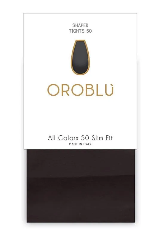 Oroblu All Colors 50-Slim Fit Shaping Opaque Colored Tights