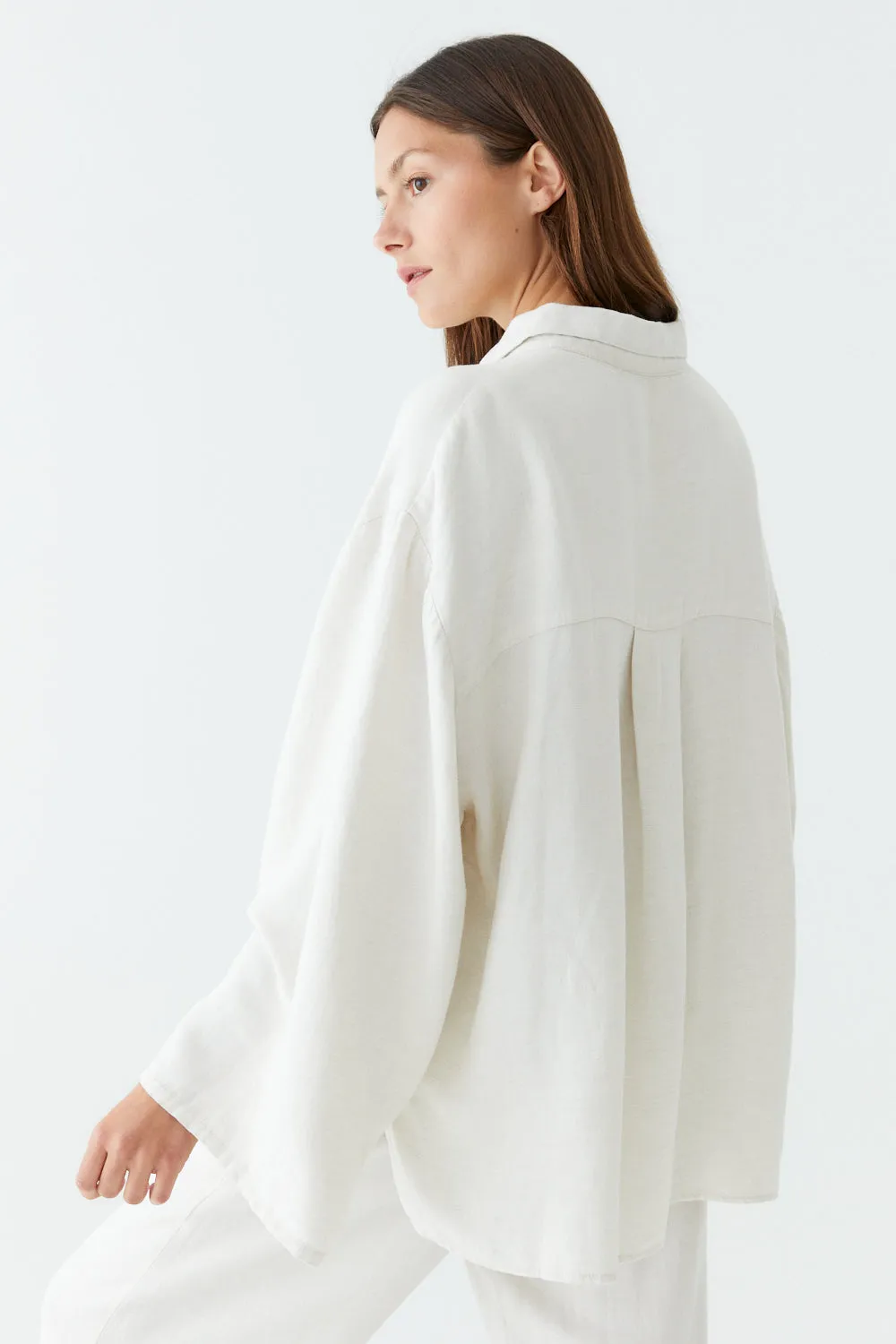 Oversized Shirt With Wide Sleeves