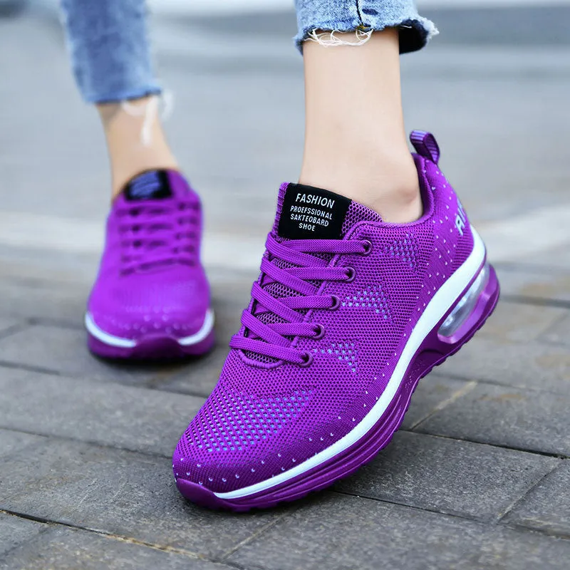 Owlkay Mesh Breathable Soft Sole Comfortable Sports Shoes