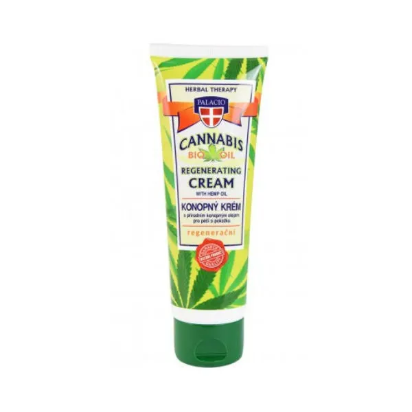 Palacino Herbal Therapy - Cannabis Hand Cream Tube 12% Cannabis Soothing Balm 125 ml