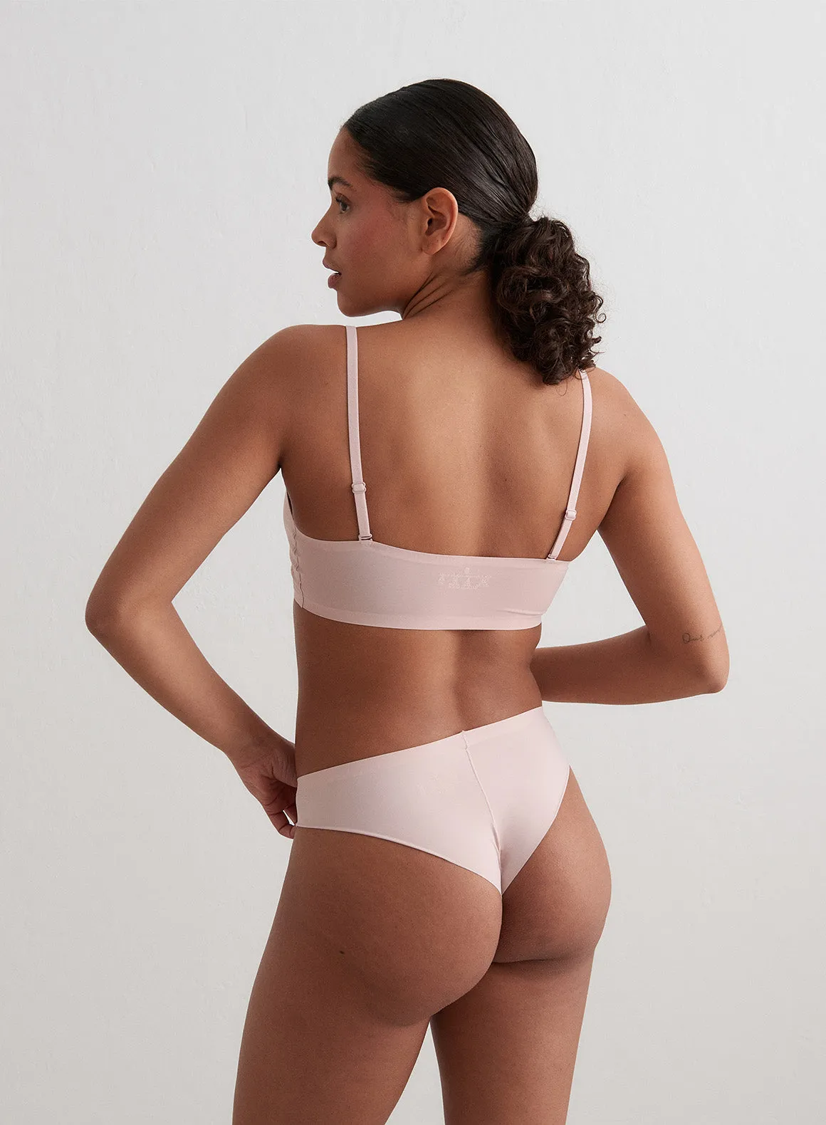 Pale Pink Invisible Brief 3-pack