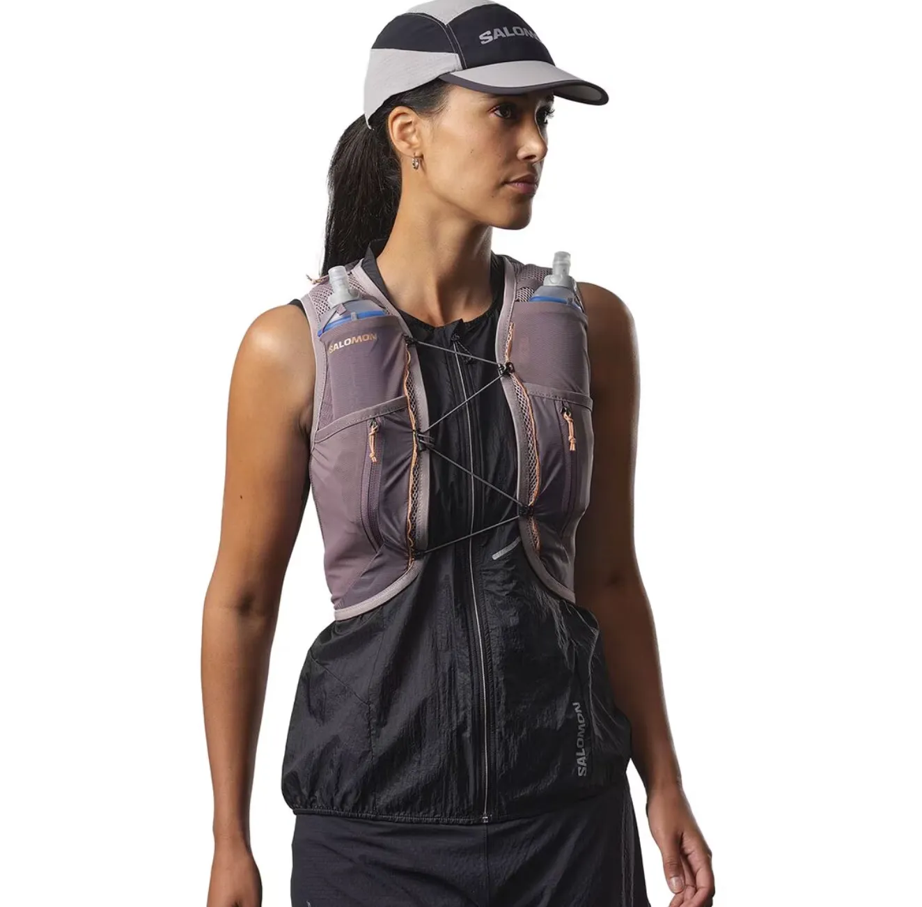 Salomon Active Skin 12 Womens Set Quail/Moonscape