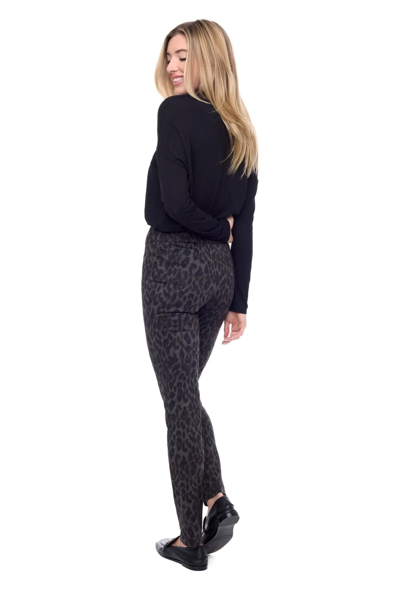 SLIM FULL LENGTH PONTE - 67925UP