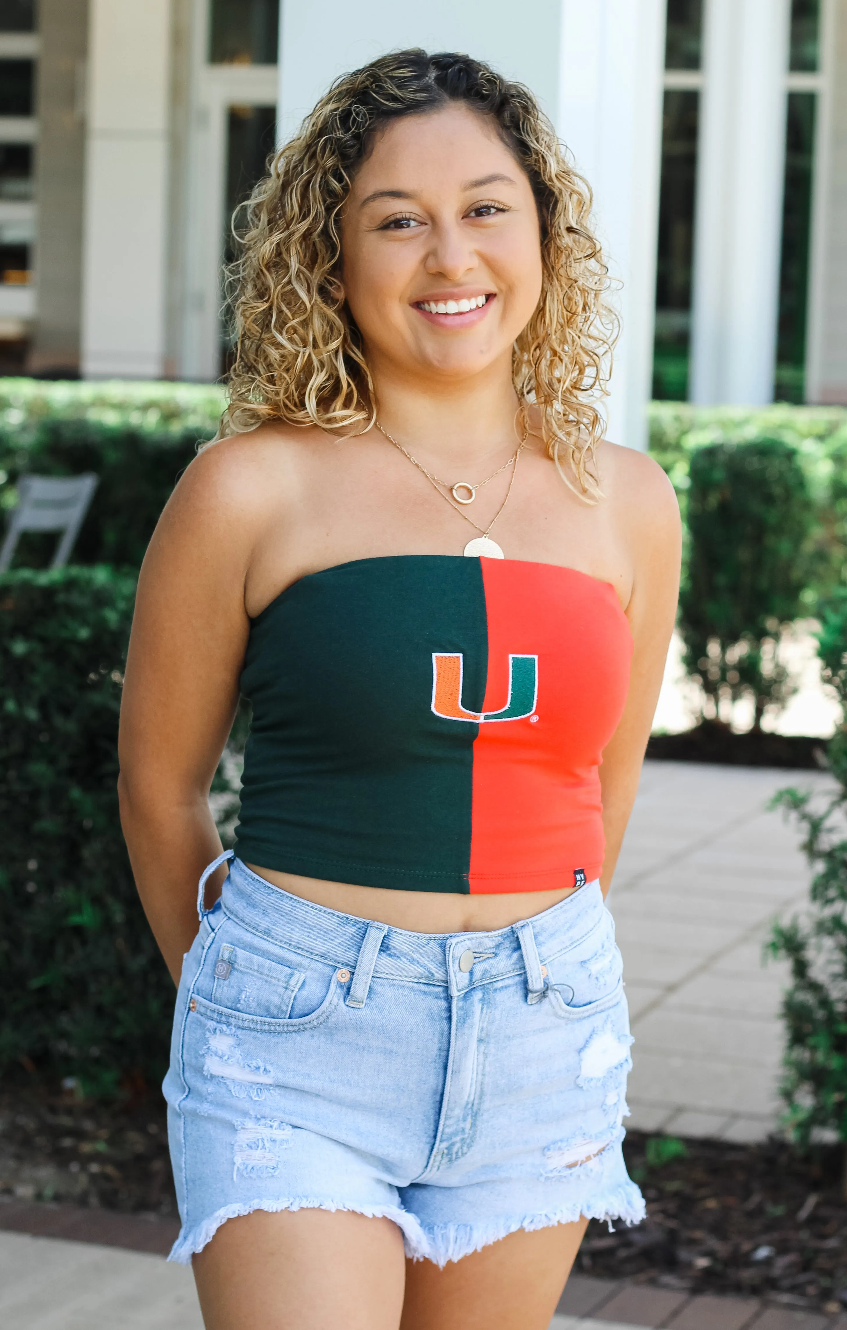 The UM Colorblock Tube Top