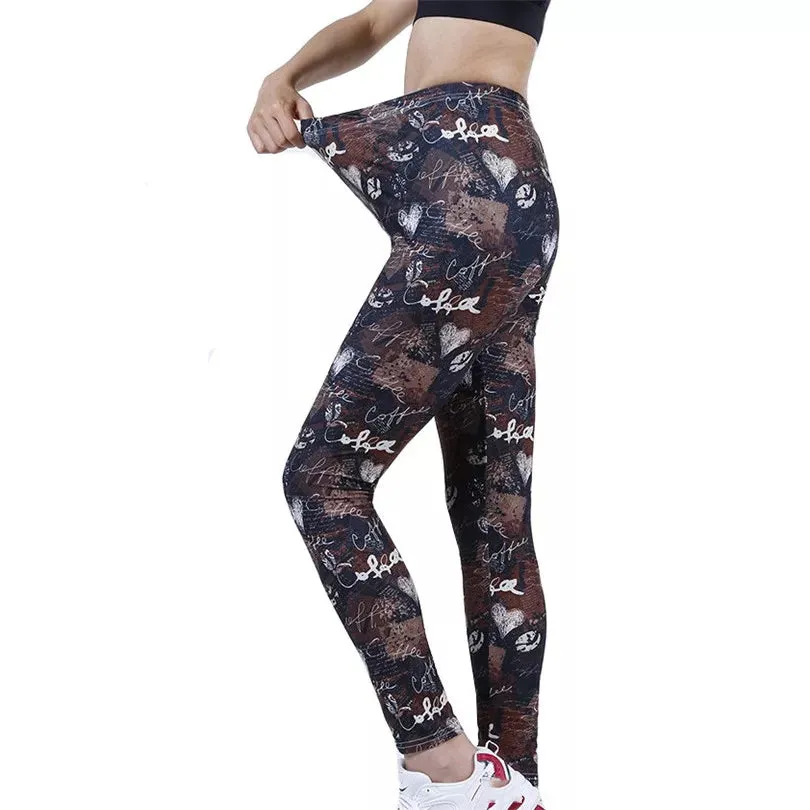 Women Fitness Sport Gym High Waist Gym Pants