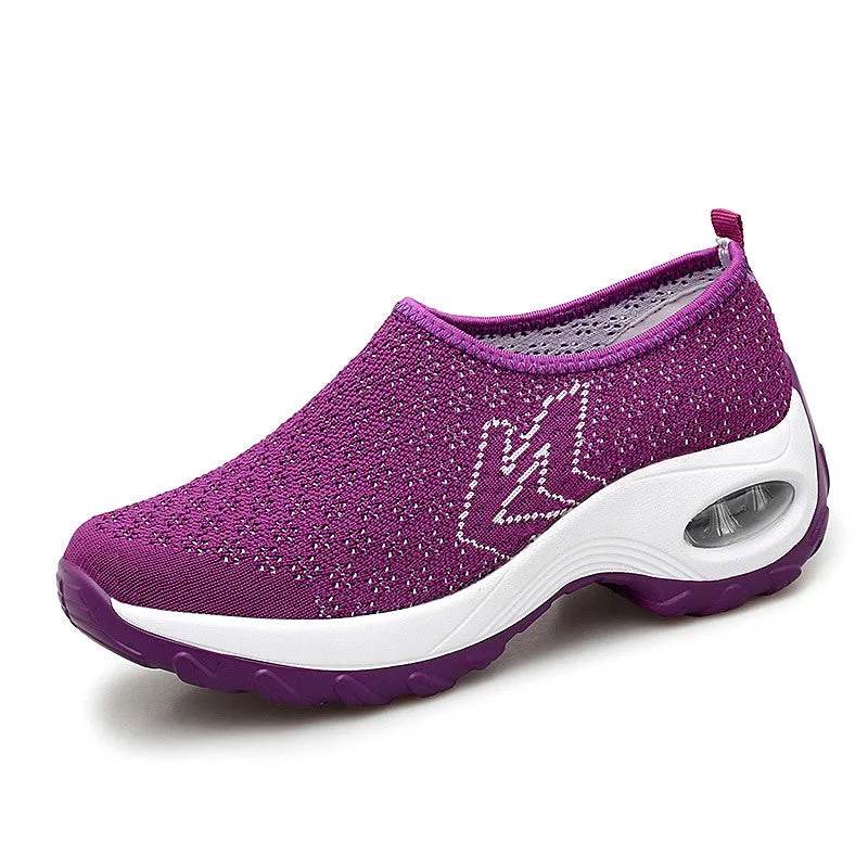 Women's comfortable lightweight breathable mesh shoes