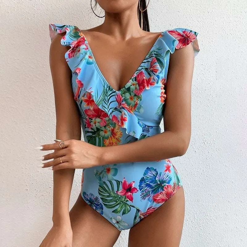 Women's Elegant One Piece Swimsuit