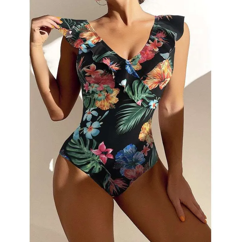 Women's Elegant One Piece Swimsuit